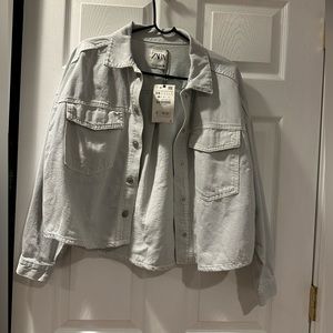 Zara Light Over Shirt / Jacket